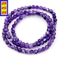 Rosary Set of 108 Purple Stone Beads 6 cups, 8 cups, 10 cups - Buddha Recitation Rosary
