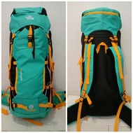 Tas Ransel Gunung Hiking 60+5L Penyangga Besi # Tas Carrier # Tas Gunung Outdoor Termurah Terlengkap