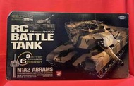 CO  櫃 現狀品 ：  MARUI 1/24 R/C M1A2  美軍主力戰車 艾布拉姆斯 沙漠迷彩式樣 　天貴