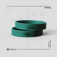 Army Profession Bracelet Army Taruna Bracelet Silicone Rubber Bracelet | Faculty of Defense