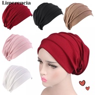 LIMERENCIA Breathe Hat Cancer Muslim Scarf Cap Elastic Cloth Head Cap Hat Chemo Cap