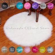 Korean round fur carpet 150 cm