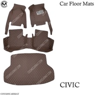 พรมรถยนต์ 6D HONDA - CIVIC FC 4ประตู ปี2015-2020