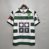 【Retro SSS+】02-03 Soccer Ball SL RONALDO. #   28 Retro SCP Football Jersey of Benfica de Lisbon