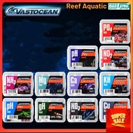 Test vastocean kH, NO3, PO4, Ca, Mg, pH, Cu test kit for water parameters for saltwater aquariums