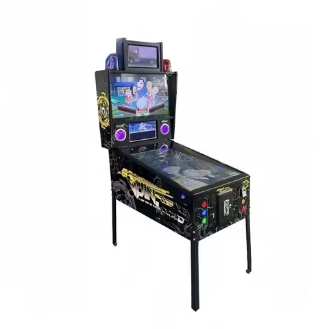 Premium 49-inch 4K 120Hz Full Feedback Digital Classic Coin Fin Virtual Pinball Machine