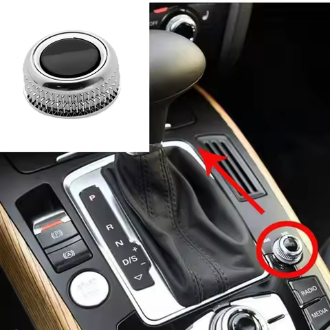 Car MMI Multimedia Control Button Volume Adjustment Knob 8T0919070B For A4 B8 S4 A5 S5 Q5 RS4 RS5