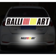 RALLIART Sticker Reflective Car