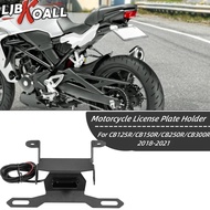 2022 Cb125R License Plate Holder For Honda Cb150R Cb250R Cb300R 2018-2024 Motorcycle Tail Tidy Fende