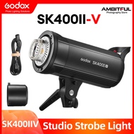 Godox SK400II SK400IIV SK400II-V 400Ws Professional Studio Flash Strobe with Built-in 2.4G Wireless 