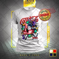 🇲🇾 Baju Nasa ✕ Coke - Astronaut With Pool | Unisex Dewasa & Kids | Cotton | Ready Stock | BLACKKARTE