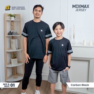 Hoofla Couple Jersey Father and Son MIXMAX Jersey Carbon Black