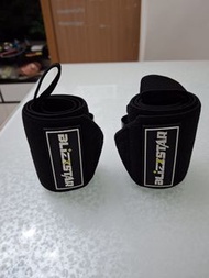 **幾乎全新** BLIZZSTAR Wrist Wraps 8.5cm 健身 護腕