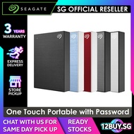 [12BUY] One Touch Seagate 1TB 2TB 4TB 5TB Portable Hard Disk HDD 3 Year Warranty 3PM.SG