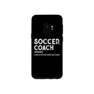 For Galaxy S9 Soccer Coach Custom Sports Fannie Trainer Coach Coach Coach Smartphone Case