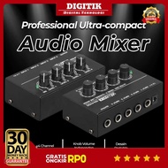 Digitik - Micromix Professional Ultra-compact Karaoke Mixer Amplifier 4ch - MX400