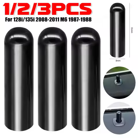 1/2PCS Universal Car Interior Door Lock Button Pin Screw Knob Cap Plastic For X5 X3 X1 325i For BMW 