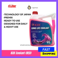 Performance KXK Long Life Coolant 4Liters ( Technology of Japan ) Red TCL Long Life Coolant KXK TCL