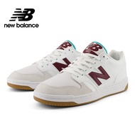 [New Balance] NB Retro Shoes _ Unisex Wine Red White Bb480lft-D Last 480 (Shopee Exclusive) Sports