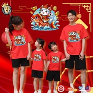 新年衣服 CNY 04 Chinese New Year 2026 HORSE 马年新年衣服 FAMILY SET TShirt Cotton Short Sleeve Baju Lelaki Wan