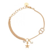 【二手】Dior Petit CD B3126WOMCY03S 女士鍍金手環（全新）