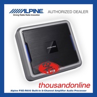 ALPINE Car Audio PXE-R600 DSP Built in 8 Channel Amplifier Audio Processor
