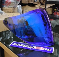 Kaca Visor Helm KYT NFJ iridium Kaca NFJ Norisk Kaca Helm KYT NFJ Iridium Silver Gold Red Blue Noris