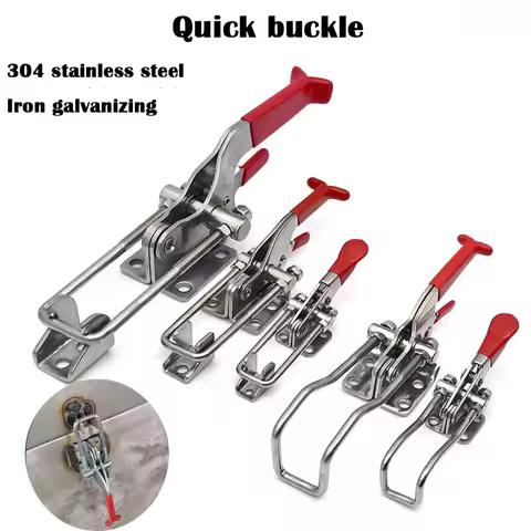 304 Stainless Steel Quick Fixture lock Buckle lock Box Buckle Adjustable clamp Clamping Tool Quick p