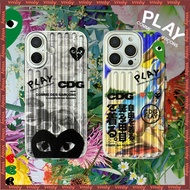 Soft Shell CP1AY Graffiti Label Bright Surface Suitcase Phone Case Suitable For IPhone17 17AIR 16 16