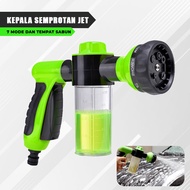 Jet Spray 2 Modes Multifunctional Soap Water Jet Washing Spray 8 Types Jet Spray Motorcycle Washing 