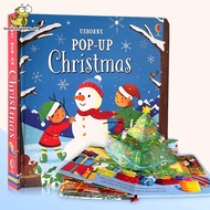 English Picture Book 3D Pop Up Usborne Christmas