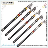 MAGICIAN 1.8m 2.1m 2.4m 2.7m 3.0m 3. Telescopic fishing rod Spinning Winter Sea Pole Pen Pole
