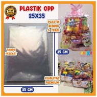 KANTONG PLASTIK 25x35cm OPP bening TEBAL Parcel Wrapping Goodie Bag