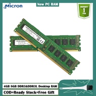 พีซีแรมใหม่ | ไมครอน4GB/8GB 1600MHz 1333Mhz 1066Mhz หน่วยความจำ DDR3/DDR3L และรองรับ AMD ปลั๊ก N Play หน่วยความจำเกมที่ถูกที่สุดสำหรับเดสก์ท็อปหน่วยความจำสำหรับเล่นเกมที่ดีที่สุดสำหรับกราฟิกระดับสูงและประสบการณ์ที่เข้มข้น