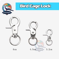 Metal Cage Lock Bird Lock for Rabbit Cage Lock Dog Cage Lock Bird Cage Accessories