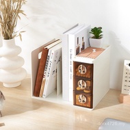 Storage Storage Book Stand Shelf Desktop Shelf Bookshelf Desk Student Book Clip Storage Handy Tool B