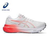 ASICS GEL-KAYANO 30 MEN RUNNING SHOES IN WHITE/SUNRISE RED