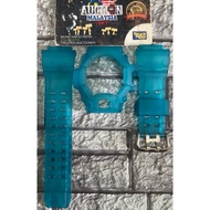 BNB CUSTOM GW9400 RANGEMAN JELLY MATTE SKY BLUE  + BUCKLE FOR ORIGINAL GSHOCK