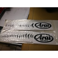 Arai Helmet Logo Sticker Decals (10x5cm)