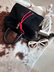 Salvatore Ferragamo 菲拉格慕 羊羔毛麂皮 托特包