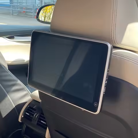 11.6 Inch Android 12 Tablet Screen For BMW X5 M50i M60i Car Rear Seat Headrest Monitor Display IPS P