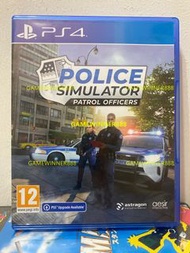 《今日快閃價》（中古二手）PS4遊戲 模擬警察 警察模擬器 巡警 Police Simulator Patrol Officers 歐版中英文版 （可升級為PS5版本）