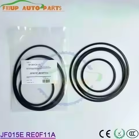 1~6Sets CVT JF015E RE0F11A JF015 Transmission Pulley Sealing Rings Kit 181261CA-JQ D-ring Pulley Kit