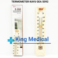 Wooden Room Thermometer/Thermometer GEA S 092 CS