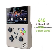 เครื่องเล่นเกม เครื่องเล่นเกมพกพา Handheld Video Game Console LINUX / Emelec System Portable Video Player Games PSP Miyoo Mini Plus รุ่นอัพเกรด R43 Pro หน้าจอ 4.3นิ้ว เล่นเกม PS1 GBA SFC 3D วิดีโอเกม เกมคอนโซล เกมส์บอย เครื่องเล่นวิดีโอเกมพกพา