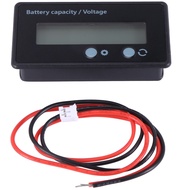 (UNCY) LCD Battery Capacity Gauge Meter 12V/24V/36V/48V Lead Acid Battery Status Indicator,Lithium B