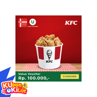 Voucher Digital KFC Rp. 100.000 - Voucher Value