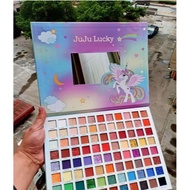NEW VIRAL JUJU LUCKY COLOUR EYESHADOW 88 COLOURS UNICORN