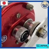 Abu Garcia 5500DA Ambassadeur red /B. Works fine, but has some dirt, rust, and scratches. [Preloved/