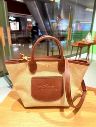 LONGCHAMP 瓏驤 Le Pliage Collection 波西米亞風格草編包